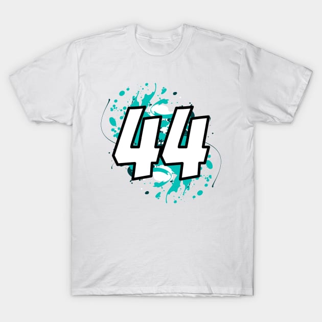 Hamilton Driver Number T-Shirt by GreazyL